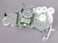 Редуктор в сборе с мотором (левая пластина) HP LJ 5100